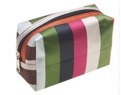 Косметичка Dewal Beauty "Цветные полосы" 12,5*16,5см