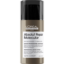 L'Oreal Professionnel  Absolut Repair Molecular Leave-in Маска (несмываемая) 100 мл