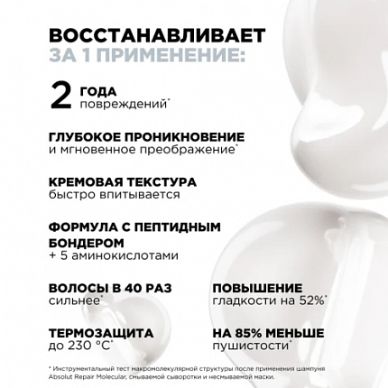 L'Oreal Professionnel  Absolut Repair Molecular Leave-in Маска (несмываемая) 100 мл