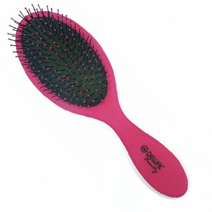 DEWAL Beauty Щетка Red массажная Ультра soft touh овальная