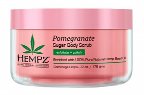 Скраб для тела Сахар и Гранат / Body Scrub - Sugar & Pomegranate 176 g