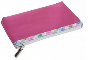 Косметичка Dewal Beauty "Клетка", 19х2х9 см