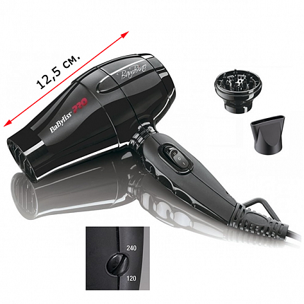 Дорожный фен BaByliss BamBino, 1200W