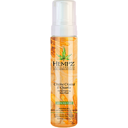 Гель-мусс для душа  Желтый Кварц / Citrine Crystal & Quartz Herbal Foaming Body Wash