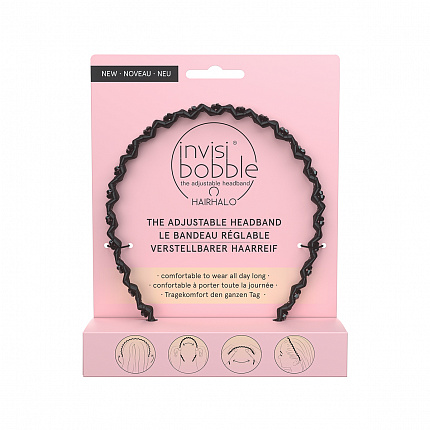 Ободок invisibobble HAIRHALO True Dark Sparkle