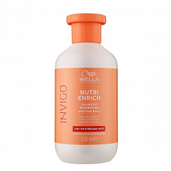 Шампунь для сухих волос «Wella Invigo nutri-enrich» - ультрапитательный, 300 мл