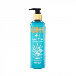 Шампунь для вьющихся волос CHI Aloe Vera Curl Enhancing Shampoo