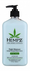 Молочко для тела - Тройное Увлажнение / Herbal Body Triple Moisture 500 ml